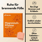 Feltra Magnesium-Pflaster: Ruhe für brennende Füße