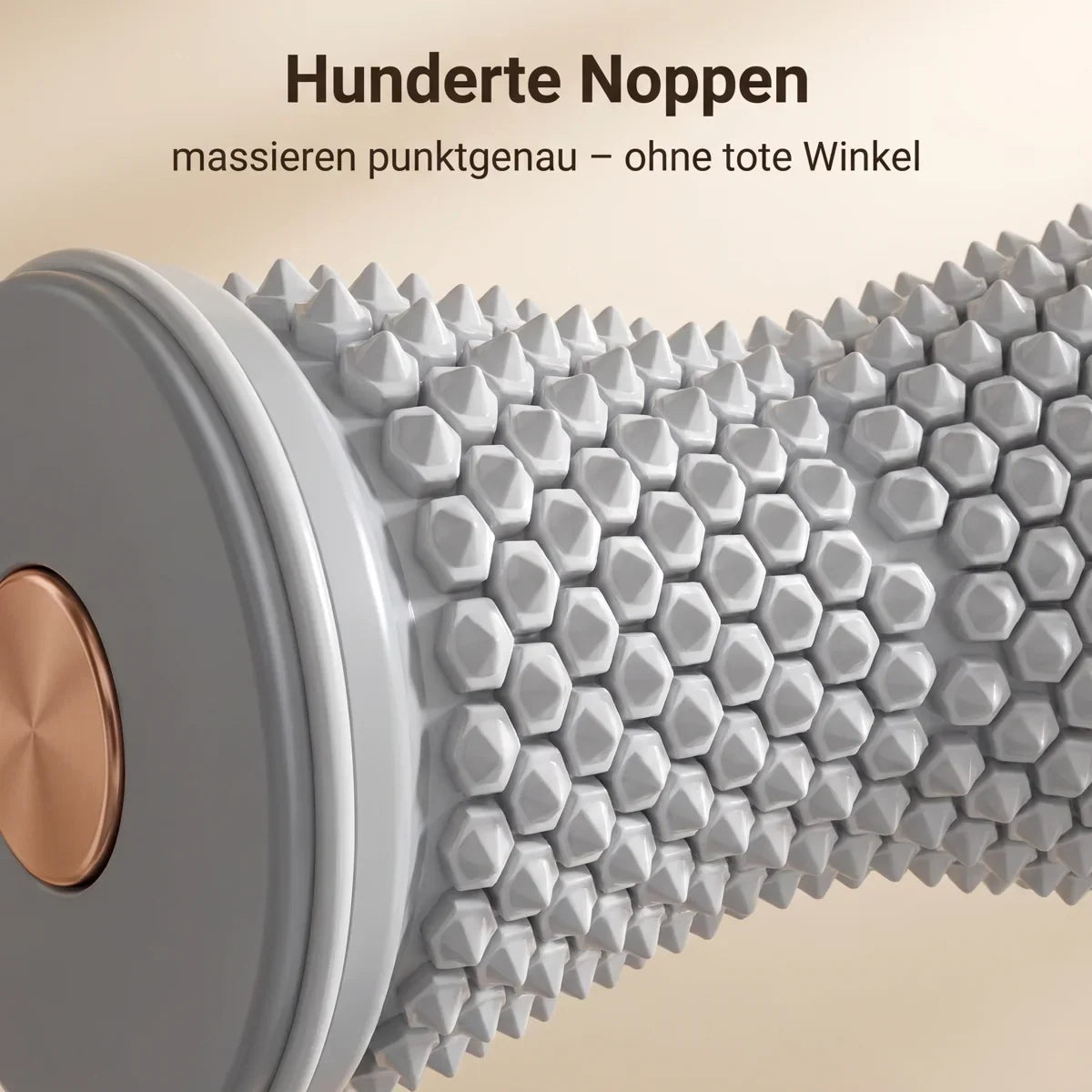 Hunderte Noppen massieren punktgenau